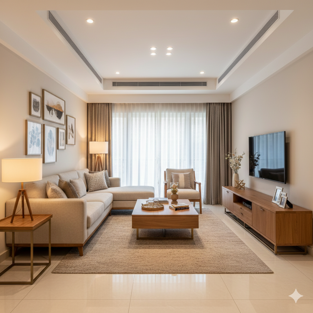 Home interior designers in Hyderabad - living room design