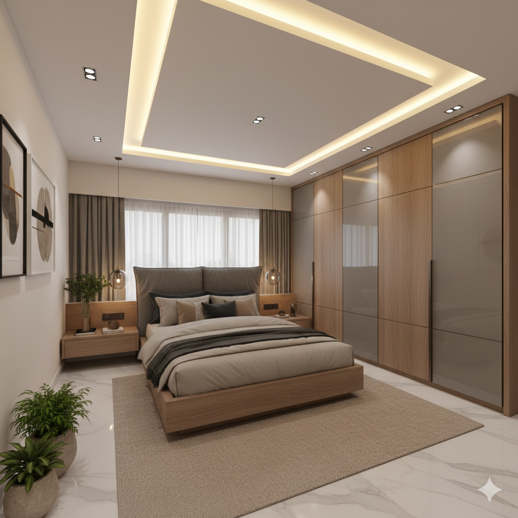 bedroom interior design cost in Hyderabad